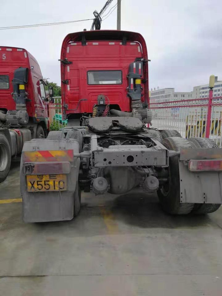 【第二次拍卖】粤EX5510大型汽车，车辆型号：大运牌CGC4250D5ECCE